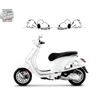 สติ๊กเกอร์ แปะข้างVespa และLambretta 1 ชุด