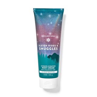 Bath &amp; Body Works Sleigh Rides &amp; Snuggles Body Cream 226ml. ของแท้