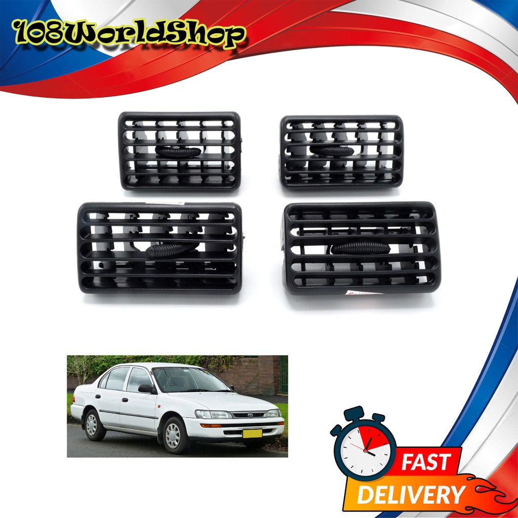 ช่องแอร์-set-สี-black-corolla-ae100-toyota-4-ประตู-ปี1991-1995