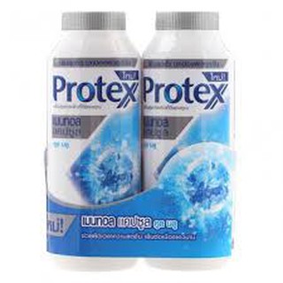 แป้งเย็น Protex สูตร เมนทอล แคปซูล คลู บลู แพ็คคู่