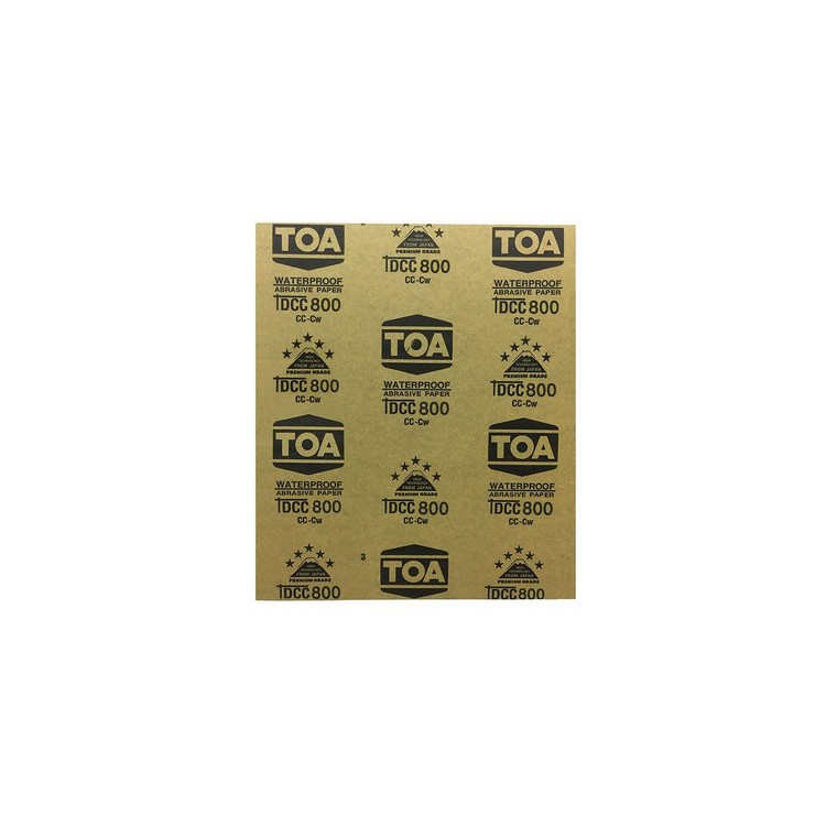 กระดาษทรายขัดเหล็ก TOA NO.800 | TOA | T10186888700800 เครื่องมือการตก ...