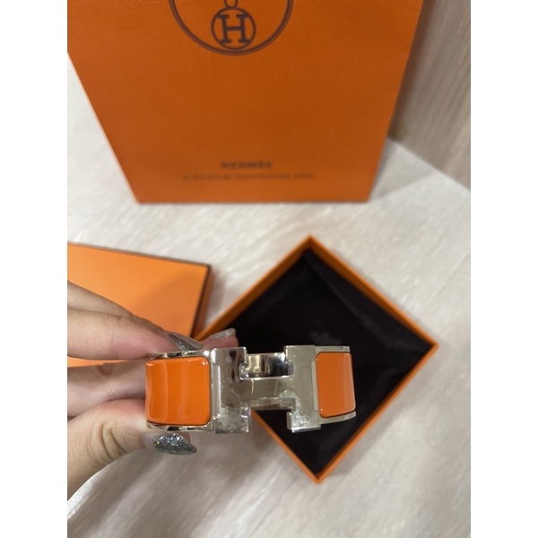 used-hermes-clic-h-bracelet-size-pm