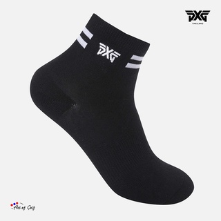 ถุงเท้า PXG รุ่น Women Stripe Mid Socks (Black) สินค้าแท้ 100%