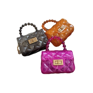 ✨โค้ดลด 10฿ พิมพ์ MBF33BAL ✨ miss bag fashion ใหม่อินเทรนด์แฟชั่นมุกโซ่ กระเป๋าสะพายไหล่ กระเป๋าเจลลี่กระเป๋า tm10s