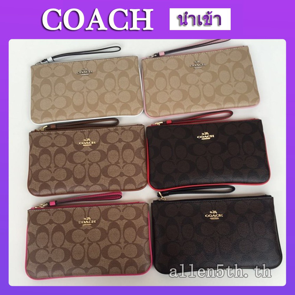 กระเป๋าสตางค์-coach-แท้-f58695-กระเป๋าสตางค์ผู้หญิง-กระเป๋าใส่เหรียญ-คล้องมือ