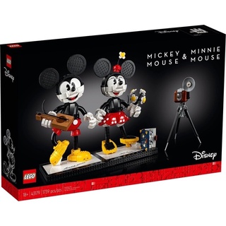 LEGO® Disney Mickey Mouse &amp; Minnie Mouse Buildable Characters 43179 - (เลโก้ใหม่ ของแท้ 💯% กล่องสวย พร้อมส่ง)
