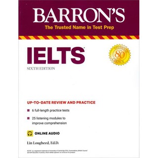 DKTODAY หนังสือ BARRONS IELTS WITH AUDIO DOWNLOAD (6ED)
