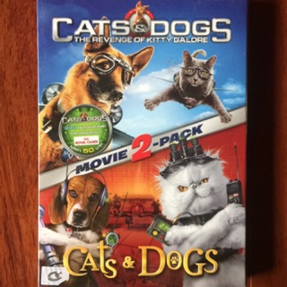 Cats and Dogs 1&amp;2 (DVD 2 pack)/ แคทส์ แอนด์ ด็อกส์ สงครามพยัคฆ์ร้ายขนปุย 1&amp;2 (ดีวีดี)