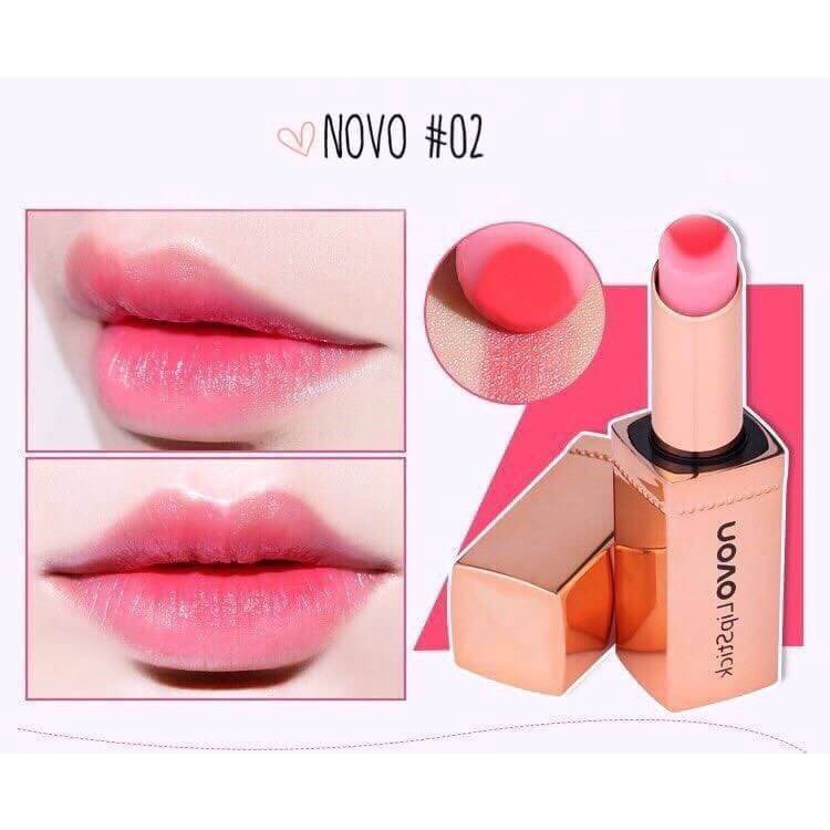 ลิปแท่งทอง-novo-double-color-hydra-lip-no-5154