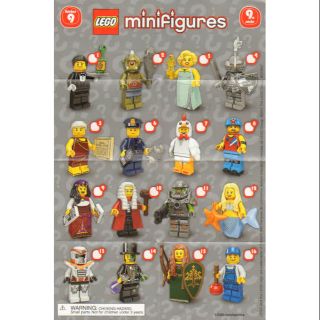 ภาพหน้าปกสินค้า🤖 Lego Minifigures Series 9 ของใหม่ และมือสอง สภาพสวย ที่เกี่ยวข้อง