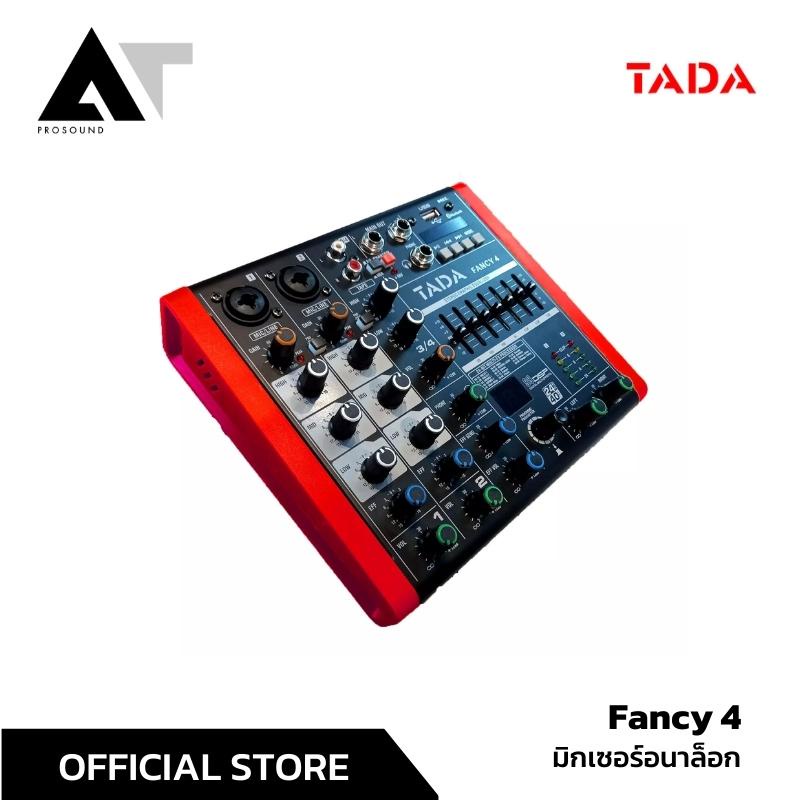 tada-fancy-4-มิกเซอร์อนาล็อก-4-ช่อง-mixer-analog-มิกเซอร์-bluetooth-usb-สำหรับเปิดเพลง-at-prosound