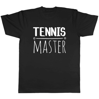 เสื้อยืดสีขาวเสื้อยืด ลายเทนนิส Masters คุณภาพสูง แฟชั่นสําหรับผู้ชายS-4XL