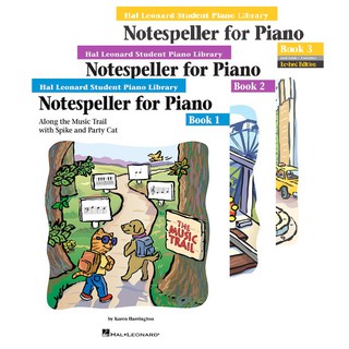 Hal Leonard Student Piano Library NOTESPELLER FOR PIANO – BOOK 1 2 3