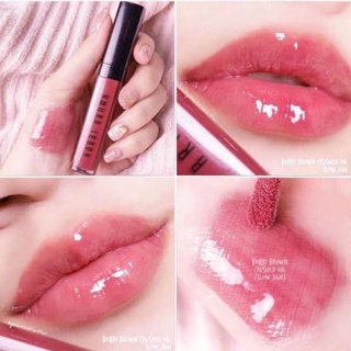 Beauty-Siam แท้ทั้งร้าน !! BOBBI BROWN CRUSHED OIL-INFUSED GLOSS FULL SIZE 6 ML. #SLOW JAM ไม่มีกล่อง