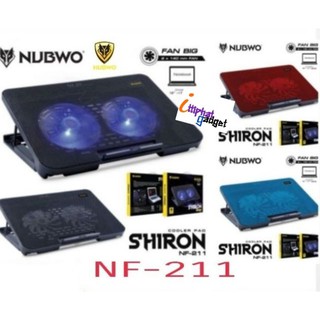 ภาพหน้าปกสินค้าNUBWO🚀พัดลมระบายความร้อนโน๊ตบุ๊ค Notebook Cooler รุ่น NF-211 ที่เกี่ยวข้อง
