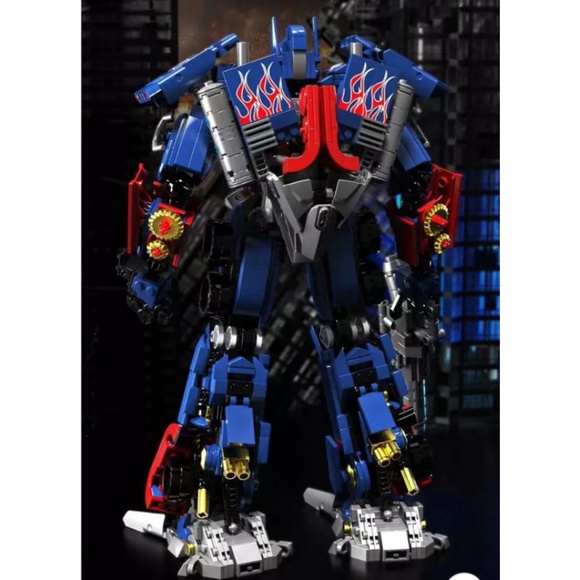 โมเดลตัวต่อเลโก้-no-6006-หุ่นทรานฟอร์เมอร์-optimus-prime-จำนวน-813ชิ้น