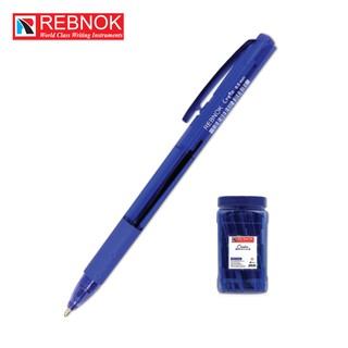 REBNOK ปากกาลูกลื่น CRETA (CRETA BALLPEN 0.5MM TRS NOZZLE) 1 กล่อง