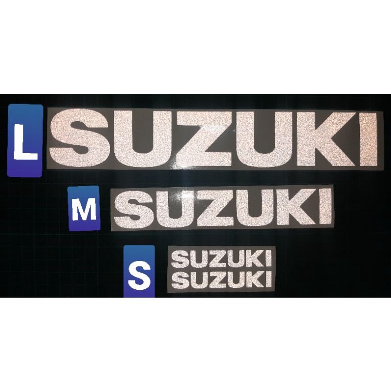 สติ๊กเกอร์-suzuki-งานไดคัท