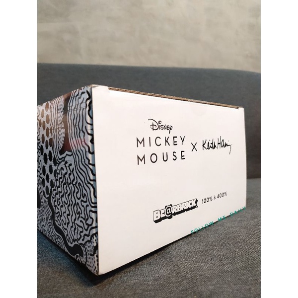 หมี Bearbrick Keith Haring Mickey Mouse 100%+400% Be@rbrick หมี Bearbrick Keith Haring Mickey Mouse 100%+400% Be@rbrick