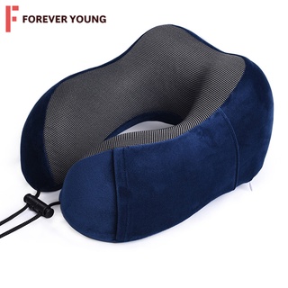 TForever Young-หมอนรองคอแบบพกพา นุ่ม หลับสบายไม่ปวดคอ ถอดซักได้ รุ่น MY-F05 พร้อมส่งจากไทย