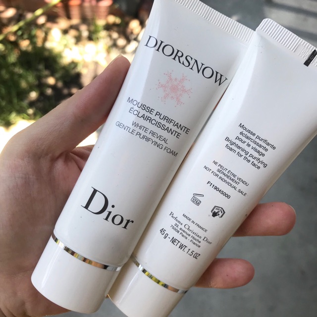 Diorsnow white reveal gentle purifying foam hot sale