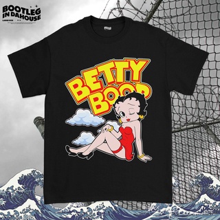 เสื้อยืด ลาย Betty Boop สไตล์วินเทจยุค 90S-5XL