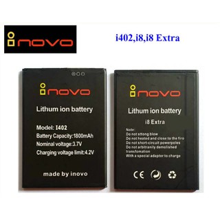 แบตเตอร์รี่ inovo I402 i8 Extra สินค้า (5.5x7.7 cm.) รับประกัน 3 เดือน