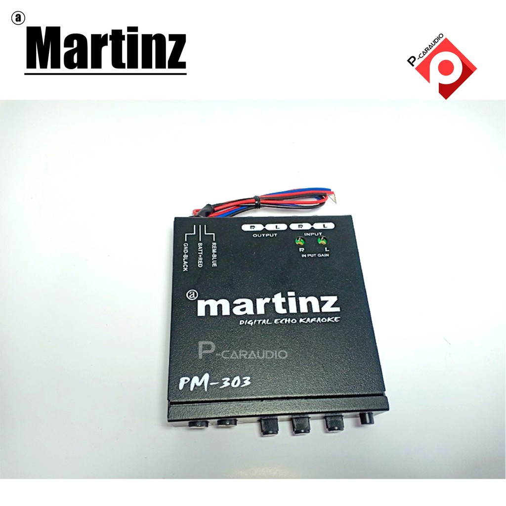 martinz-pm-303-ราคา540-บาท-ปรีคาราโอเกะ-ปรีแอมป์ติดรถยนต์คาราโอเกะปรีไมค์เสียงดี