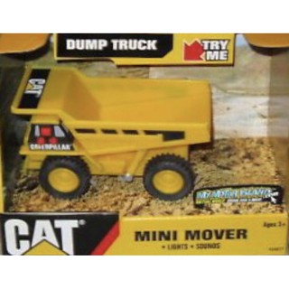 Caterpillar CAT Mini Mover - Dump Truck  Light & Sound Bulldozer