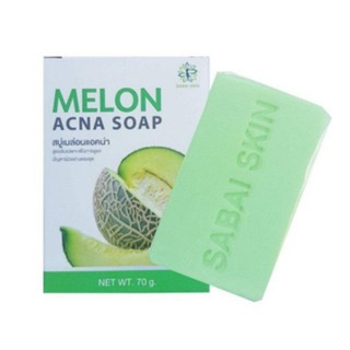 MELON ACNA SOAP สบู่เมล่อนแอคน่า สบู่เมล่อน