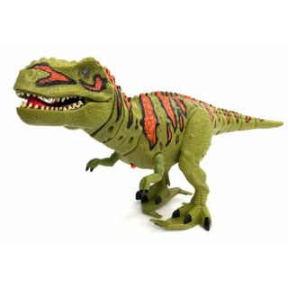 ของเด็กเล่น ไดโนเสาร์ ใส่ถ่าน ส่ายคอ ส่ายหางเดินได้่ มีเสียงมีไฟ TREX