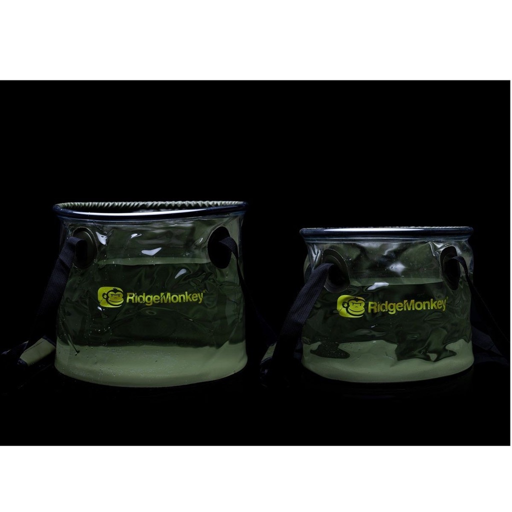 Ridge Monkey Perspective Collapsible Bucket 10 Litre / 15 Litre ...