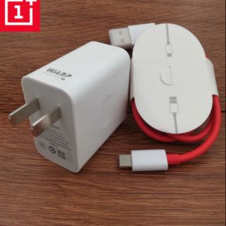 แท้100% ชุดสายชาร์จ ชาร์จเร็ว Original Oneplus  8 7 pro warp charger 5V 6A fastcharger andcable for 1+8 8Pro 7 6 6T 5 5t