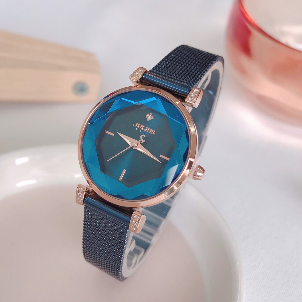 ภาพหน้าปกสินค้าประกันศูนย์ไทย นาฬิกา Julius เกาหลีแท้ 100% โลหะผสม รุ่น JA-1214 จากร้าน nookbase บน Shopee