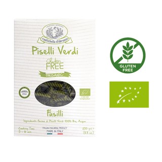 PASTA ORGANIC PEA FUSILLI 250G (GLUTEN FREE)  ฟูซิลลี่ (เส้นพาสต้าออร์แกนิค)