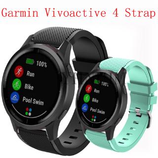 ภาพหน้าปกสินค้าอะไหล่สายนาฬิกาข้อมือ สำหรับ Garmin Vivoactive 4 watch band ซึ่งคุณอาจชอบสินค้านี้