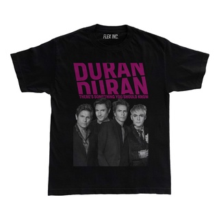 เสื้อยืดผ้าฝ้ายCOTTON เสื้อยืด พิมพ์ลาย Duran Band Rock Music โอเวอร์ไซซ์ สไตล์วินเทจS-5XL