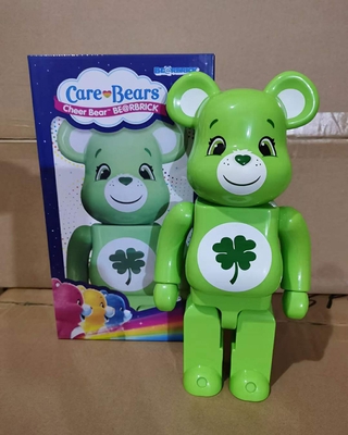 ภาพหน้าปกสินค้า400% 28 ซม. Funshine หมีโชคดีหมี Bearbrick Action Figure ของเล่น love a lot bear Care Bear Series Home ตกแต่ง ที่เกี่ยวข้อง