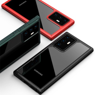 เคสโทรศัพท์มือถือ แบบใส ป้องกันกระแทก พรีเมี่ยม สําหรับ Samsung Galaxy S20 S21 S22 Note 20 Plus Pro Ultra Mini