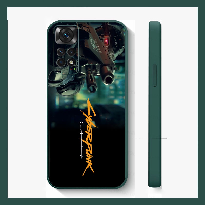 เคสซิลิโคนนิ่ม-ลาย-cyberpunk-สําหรับ-xiaomi-redmi-note-11-4g-5g-11s-note-11-pro