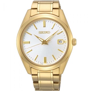 Seiko (ไซโก) นาฬิกาผู้ชาย Seiko SUR314P ระบบควอตซ์ สายสแตนเลสสตีล ขนาดตัวเรือน 40.2 มม.