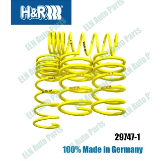 H&R สปริงโหลด (lowering spring) ฮุนได HYUNDAI Accent type X-3 up to 73kw ปี 1994-1997 โหลดลง 35 mm.