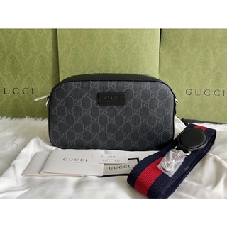 New‼️Gucci Supreme camera bag ดำ