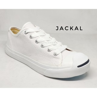 เช็ครีวิวสินค้ามีเก็บปลายทาง Mashare Jack 37-44 มาแชร์ แจ็ค หัวแจ็ค รองเท้าผ้าใบ สีขาว