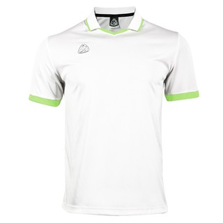 EGO SPORT EG1015 เสื้อฟุตบอลคอวีปก  สีขาว