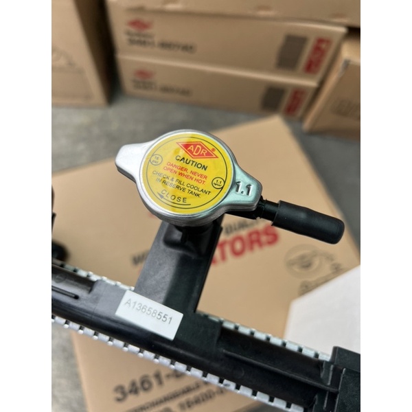 หม้อน้ำ ADR แถมฝาหม้อน้ำ TOYOTA YARIS 1.2 ATIV ครื่อง 1.2 ปี 2013-2018 ...