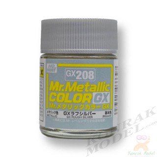 ภาพหน้าปกสินค้าสีสูตรทินเนอร์ Mr.Metallic Color GX208 SILVER 18ML ซึ่งคุณอาจชอบราคาและรีวิวของสินค้านี้