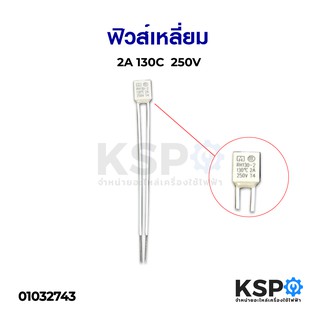 ภาพหน้าปกสินค้าเทอร์โมฟิวส์พัดลม 130°C 2A 250V อะไหล่พัดลม ที่เกี่ยวข้อง