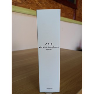 [สินค้าของแท้100%_พร้อมส่งทันที] ABIB Mild Acidic Foam Cleanser Gentle Foam 120ml