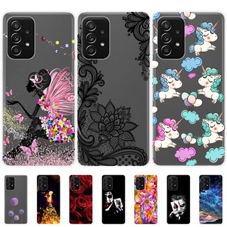 เคส Samsung Galaxy A52 A52s 5G เคสซิลิโคน Soft Back Cover Samsung A52 A52s 5G Phone Case Silicone เคส